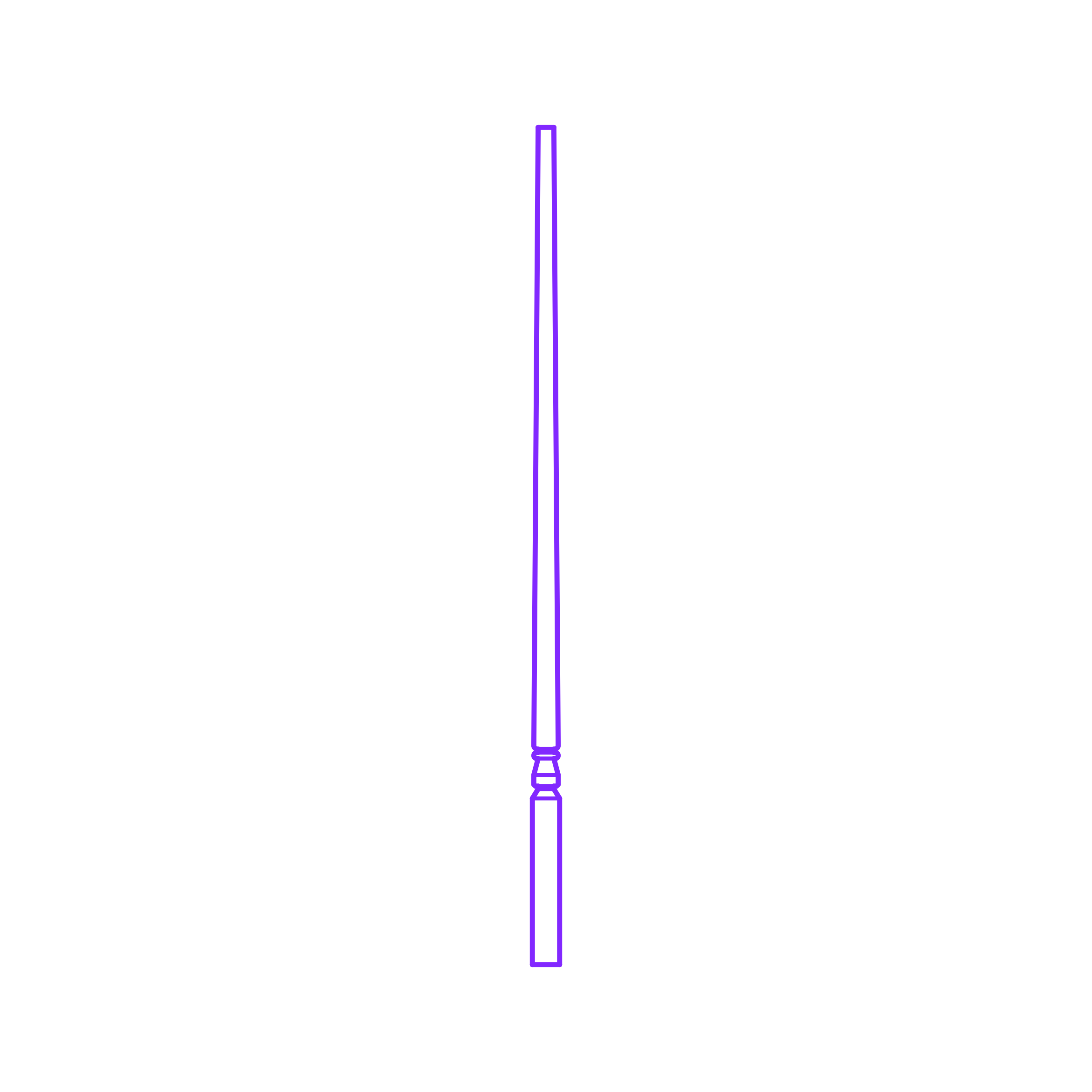 Buildings Balusters Spindles Colonial Pin Top Laser Cut Svg File Free Vectors